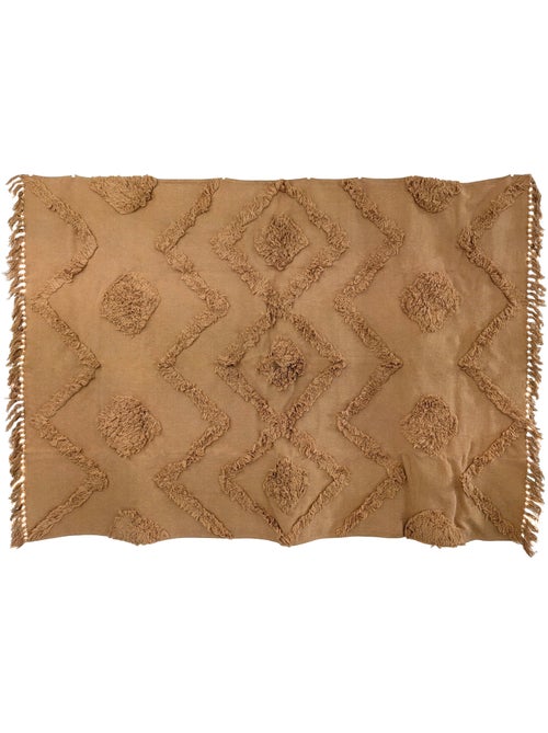 Tapis de salon FAUCON motif tufté - Kiabi