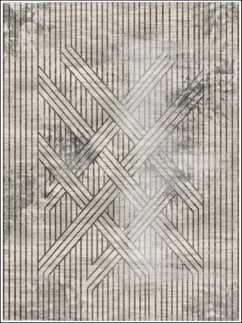 Tapis de salon FISUN 300 x 400 cm - Beige - Mani Textile - Beige ...