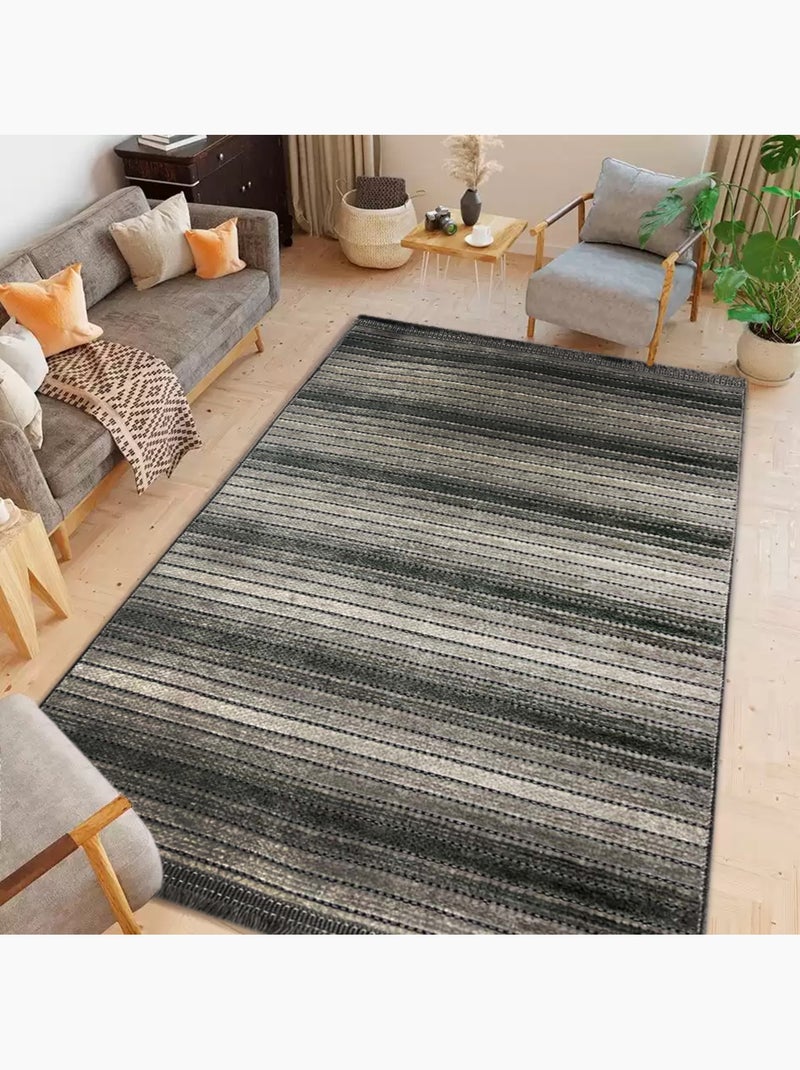 Tapis de salon ILGAZ Gris - Kiabi