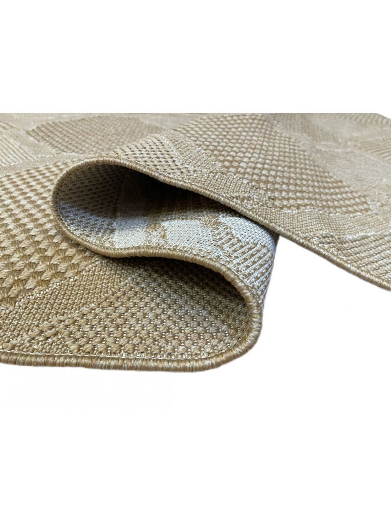 Tapis de salon KELKIT G6007 Beige - Kiabi