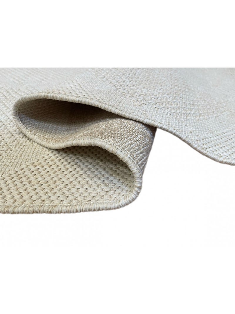 Tapis de salon KELKIT G6007 Ecru - Kiabi
