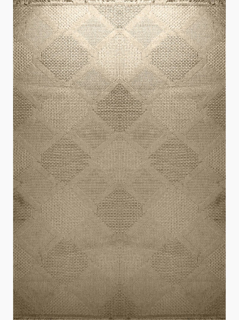 Tapis de salon KELKIT G6007 Marron - Kiabi
