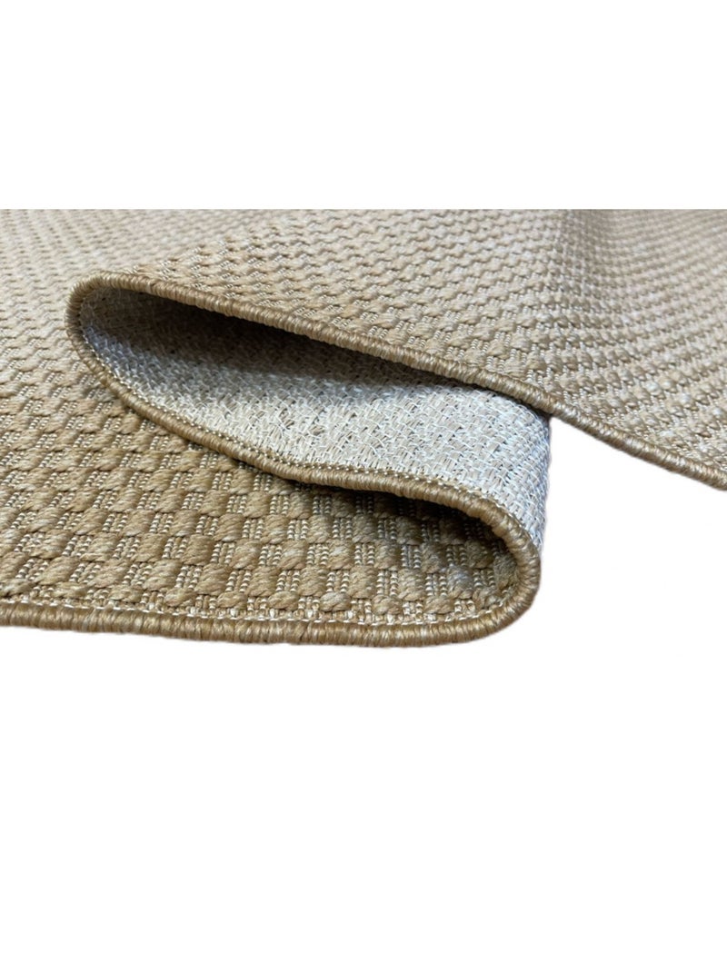 Tapis de salon KELKIT K5621 Beige - Kiabi