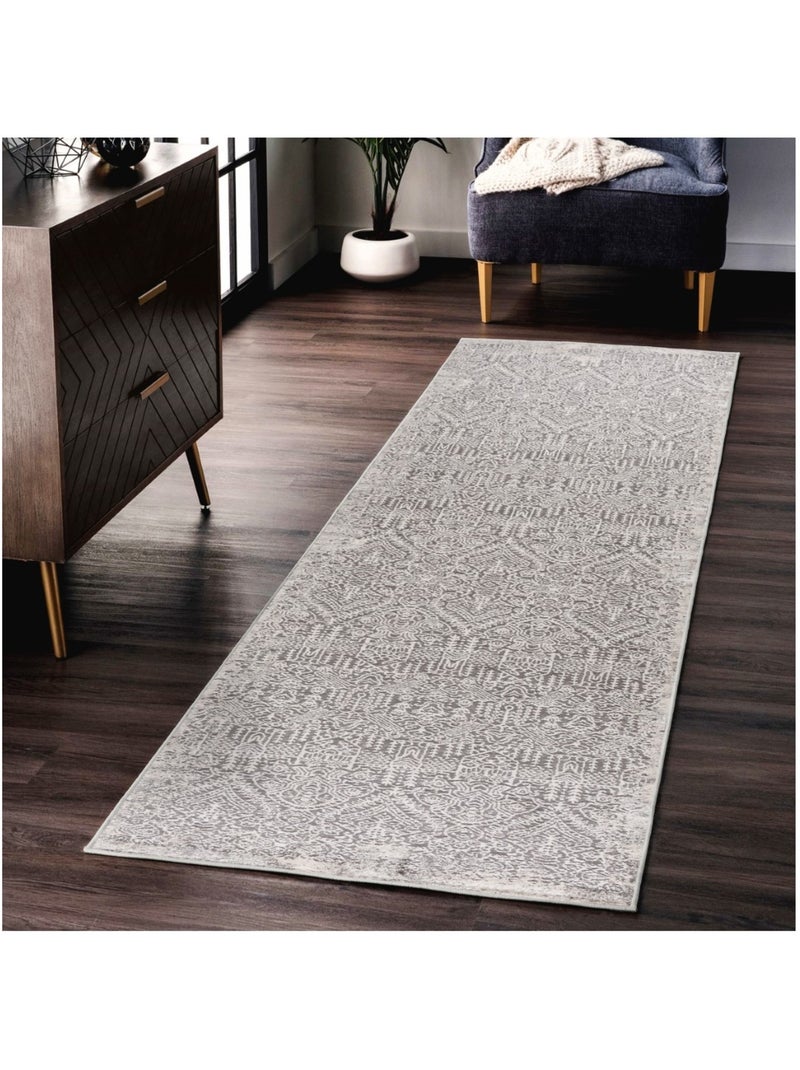 Tapis de salon LEXA Gris - Kiabi