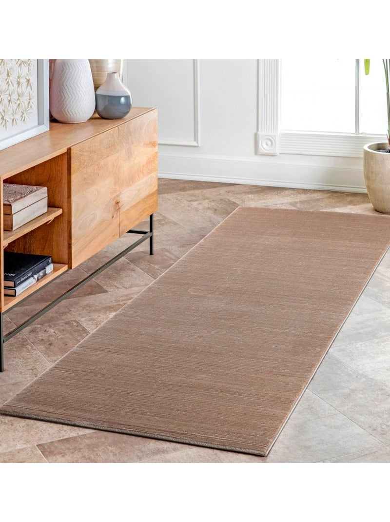Tapis de salon LIMA 2050 Taupe - Kiabi