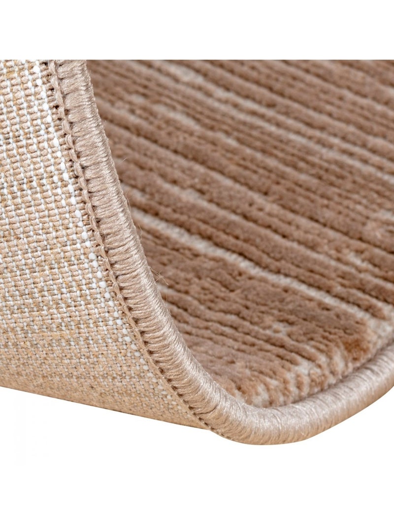 Tapis de salon LIMA 2050 Taupe - Kiabi