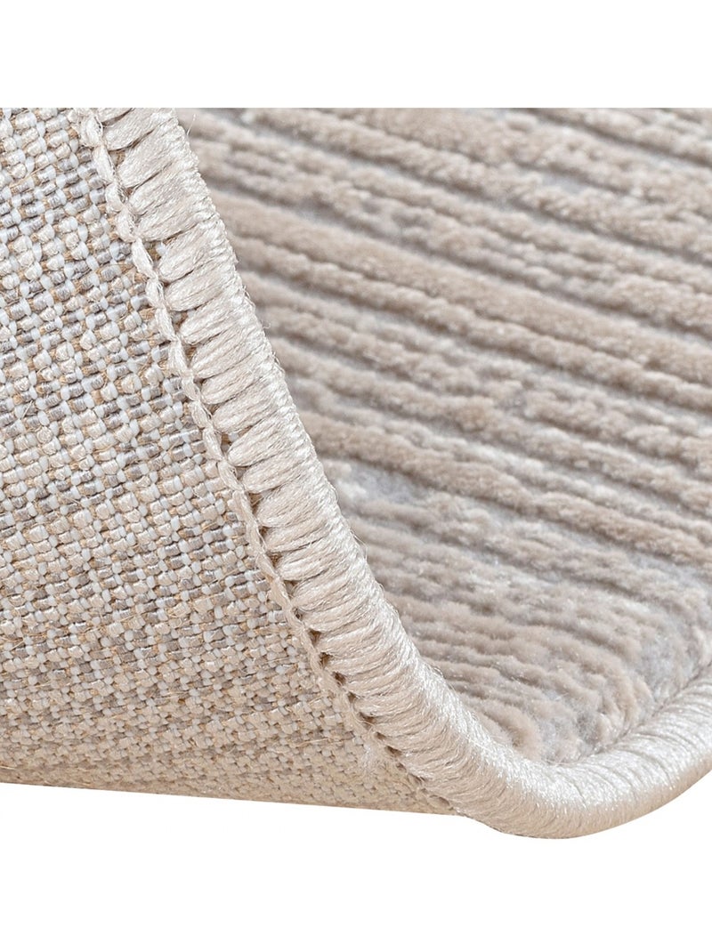 Tapis de salon LIMA 4050 Beige - Kiabi