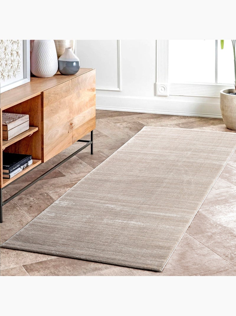 Tapis de salon LIMA Beige - Kiabi