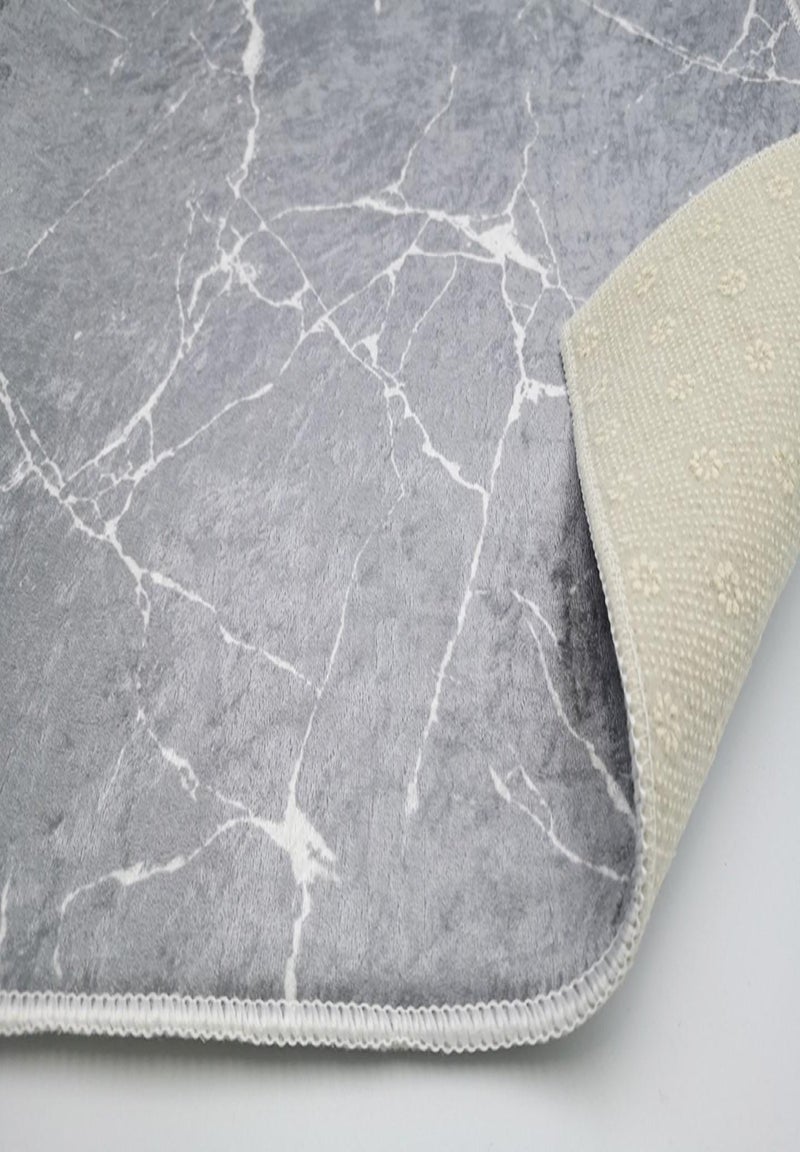 Tapis de salon MARBRE Blanc - Kiabi