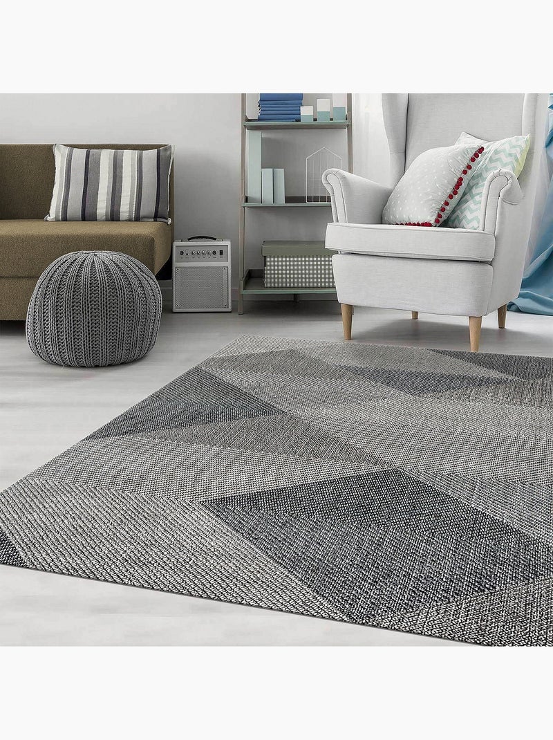Tapis de salon MIRAN Gris - Kiabi