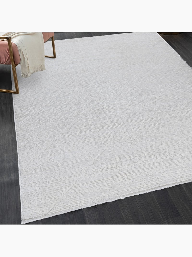 Tapis de salon MODA Nuance 1200 Ecru - Kiabi