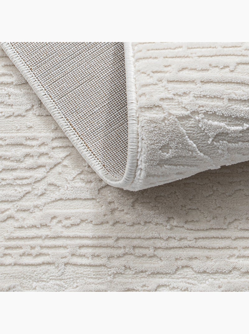 Tapis de salon MODA Nuance 1200 Ecru - Kiabi