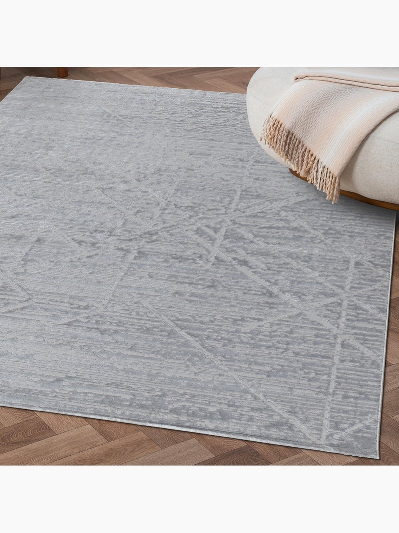 Tapis de salon MODA Nuance 1200 Gris - Kiabi