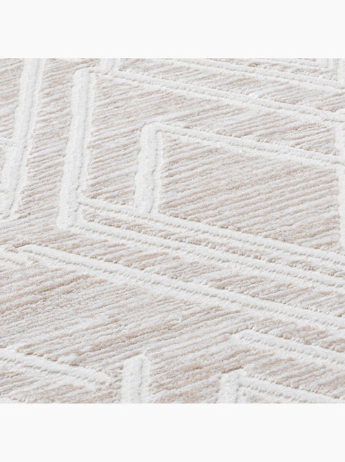 Tapis de salon MODA Nuance 1320 - 120x170 / Beige - Kiabi