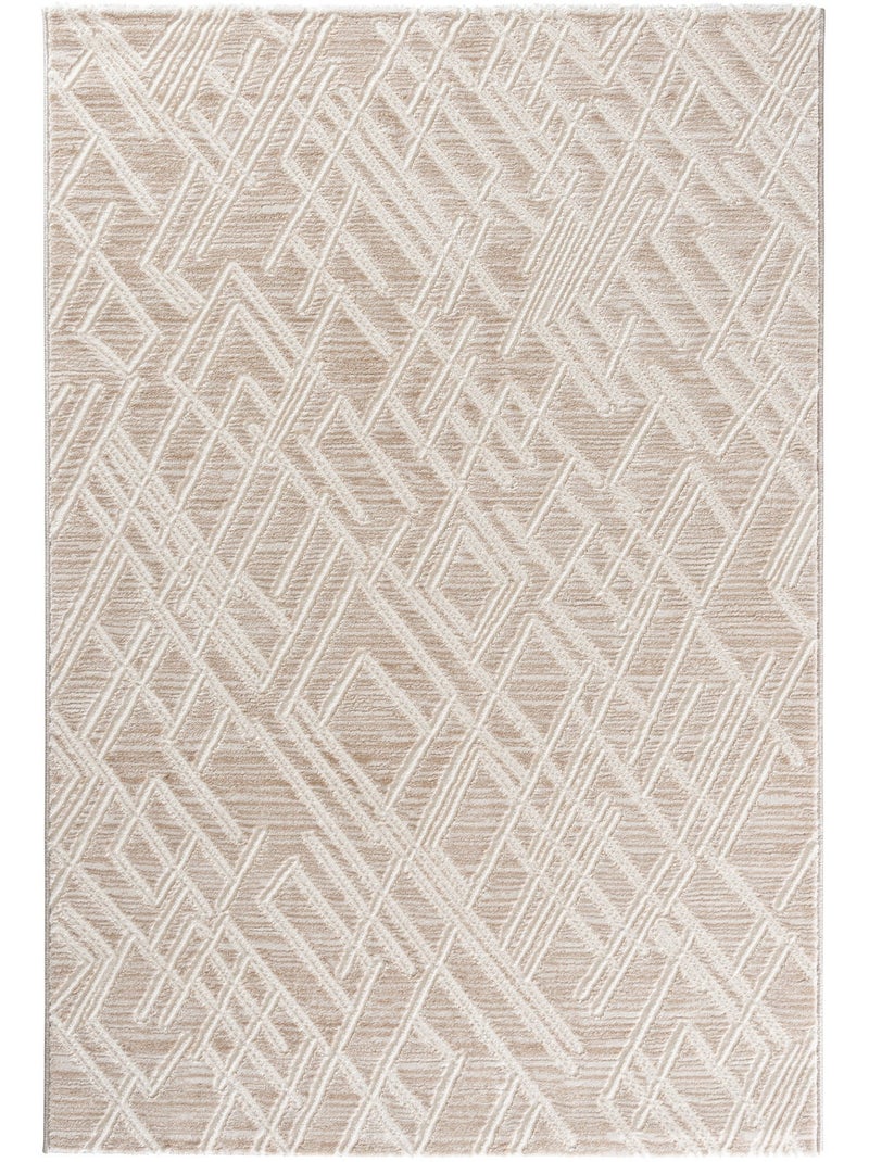 Tapis de salon MODA Nuance 1320 Beige - Kiabi