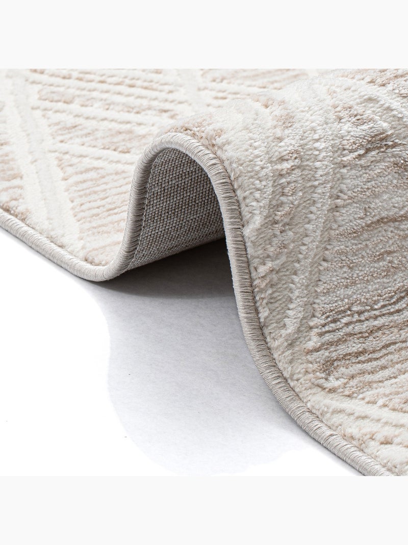 Tapis de salon MODA Nuance 1320 Beige - Kiabi