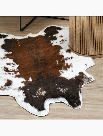 Tapis de salon motif vache