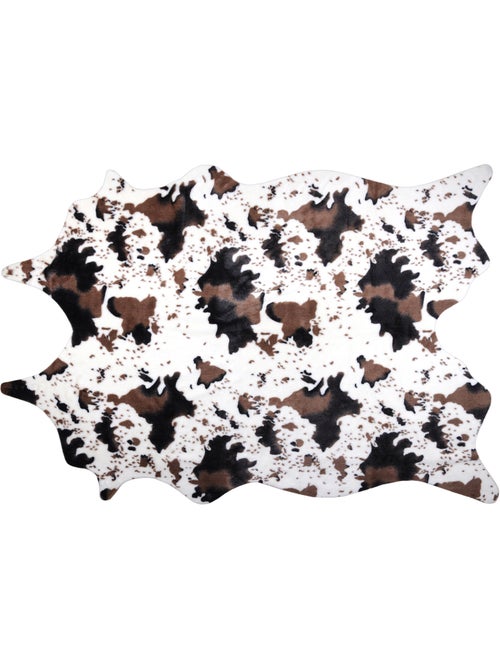 Tapis de salon motif vache - Kiabi Tapis de salon motif vache - Kiabi