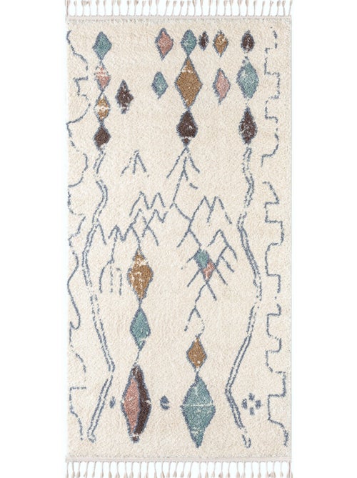 Tapis de salon motifs - Kiabi