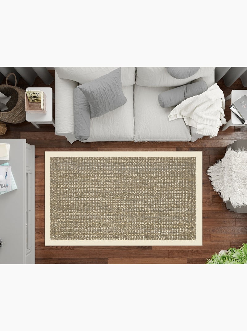 Tapis de salon NAJWA Beige - Kiabi