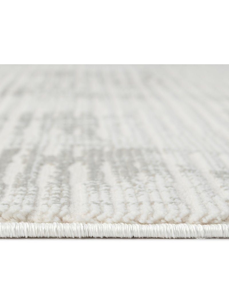 Tapis de salon NORA 5510 Gris - Kiabi