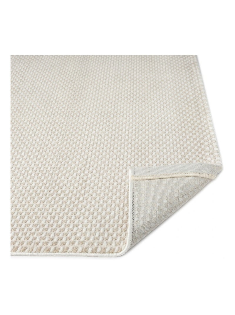 Tapis de salon NORA 5600 Beige - Kiabi
