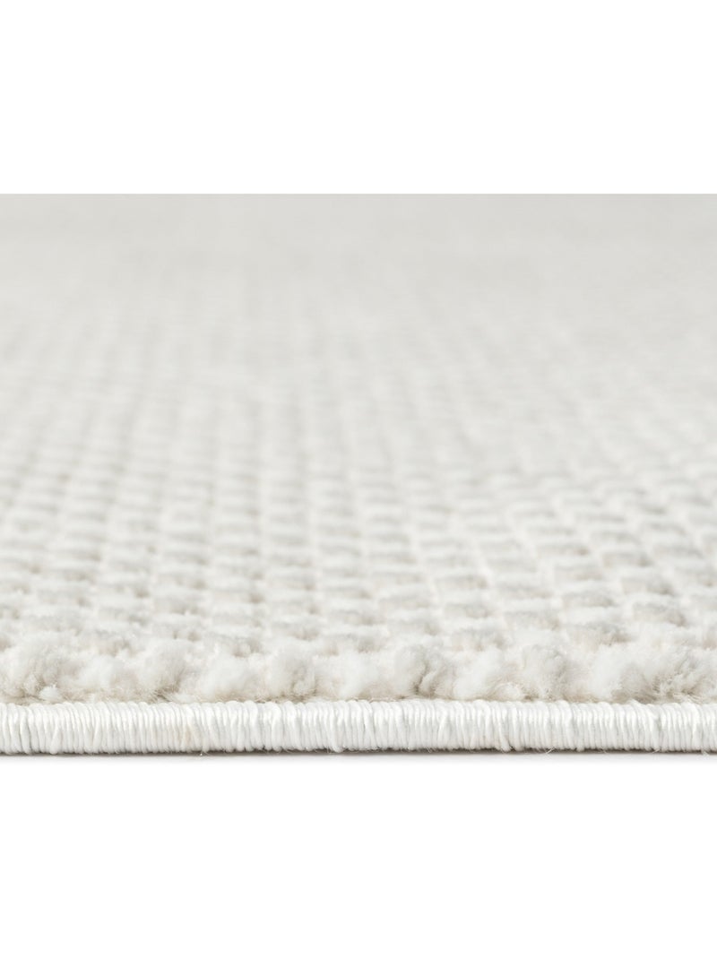 Tapis de salon NORA 5610 - 120x170 / Gris Gris - Kiabi