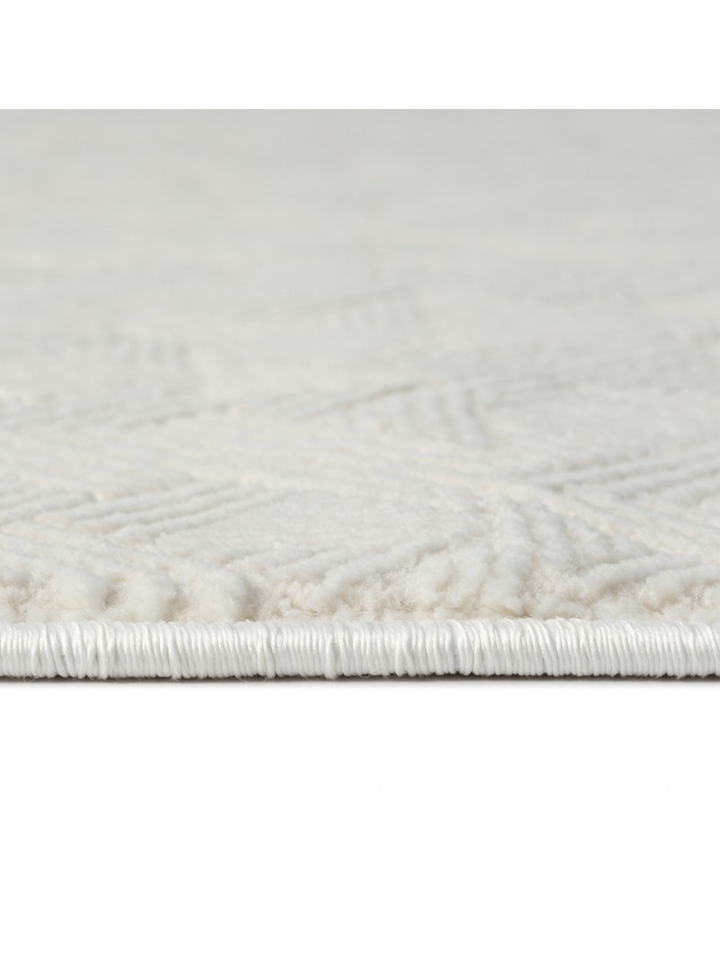 Tapis de salon NORA 5720 Ecru - Kiabi