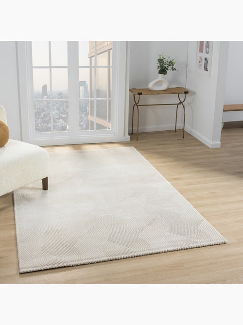 Tapis de salon nora 5800 - 120x170 / beige - Kiabi Tapis de salon nora 5800 - 120x170 / beige - Kiabi