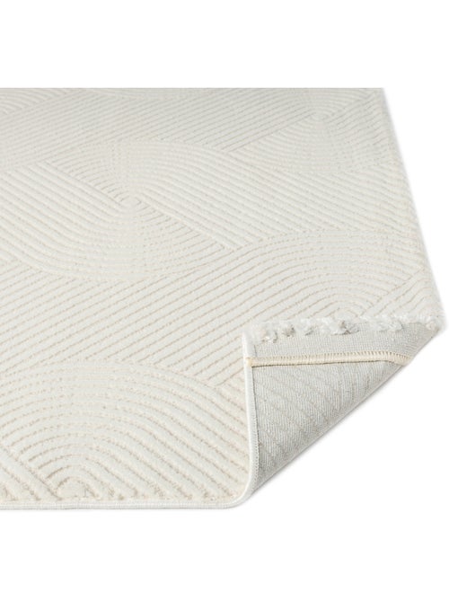 Tapis de salon NORA 5810 - 120x170 / Ecru - Kiabi