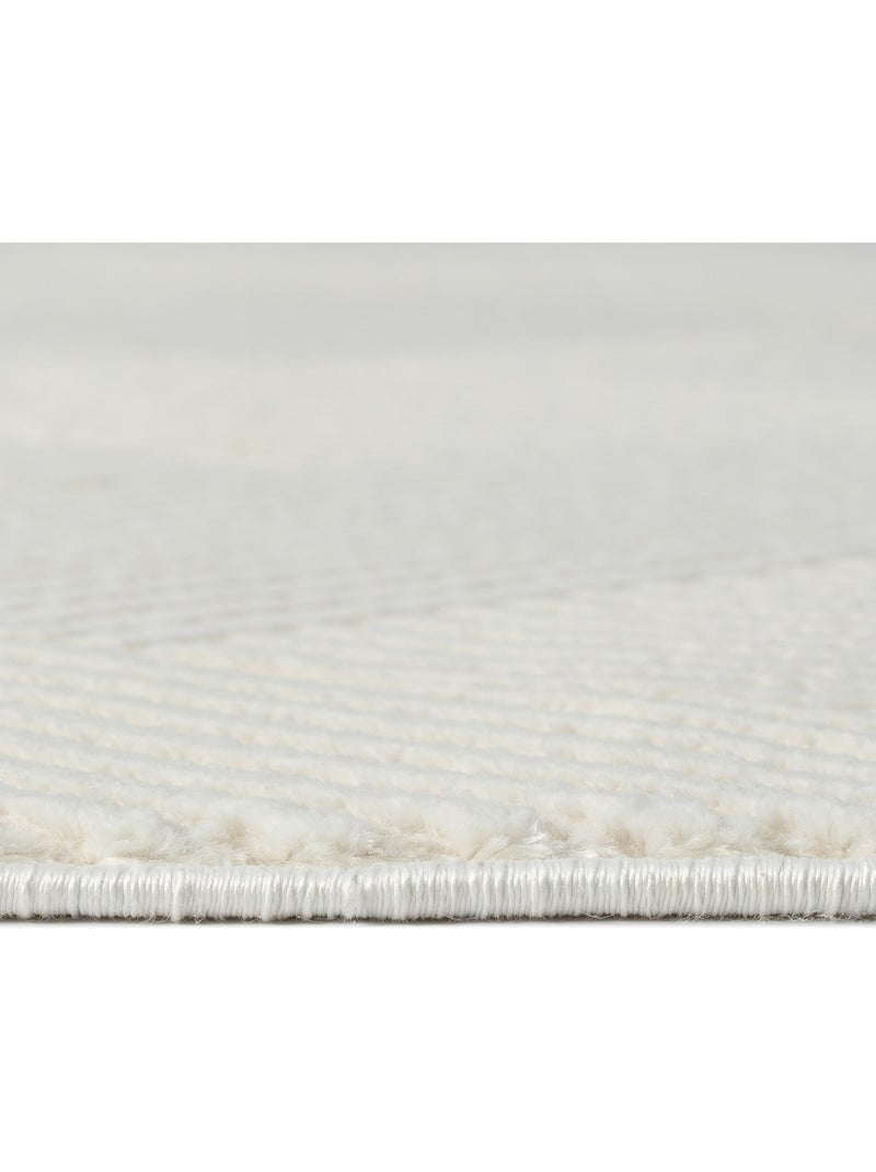 Tapis de salon NORA 5810 - 120x170 / Ecru Ecru - Kiabi