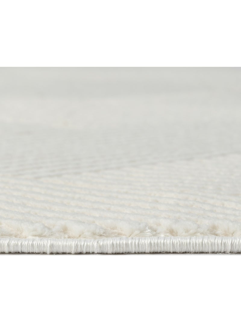 Tapis de salon NORA 5810 Ecru - Kiabi