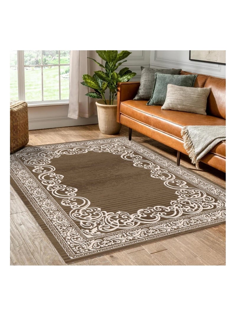 Tapis de salon Orient Multicolore - Kiabi