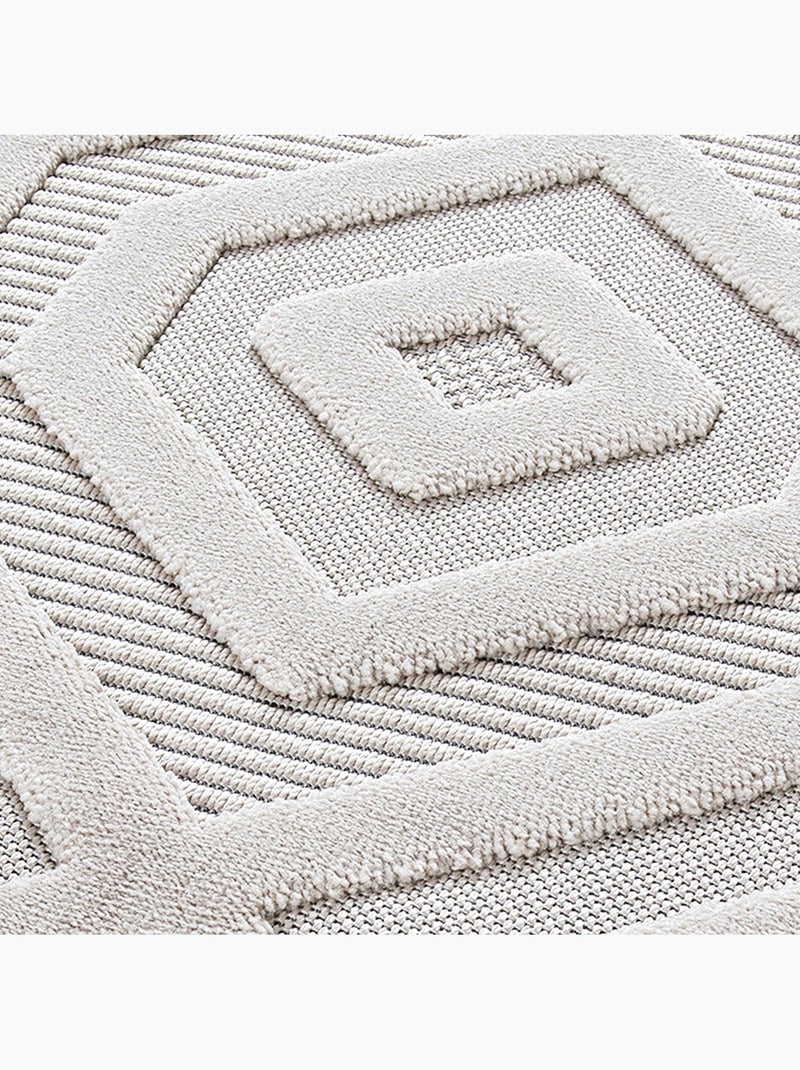 Tapis de salon OSLO 9800 Beige - Kiabi