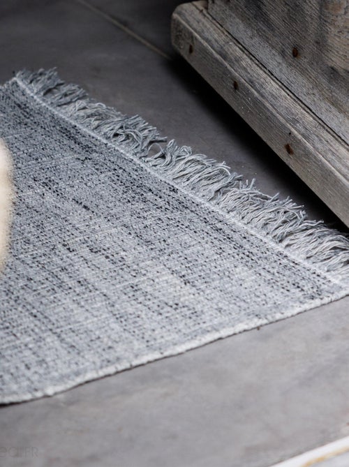 Tapis de salon PENJAB à franges - Kiabi
