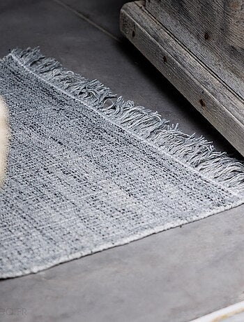 Tapis de salon PENJAB à franges