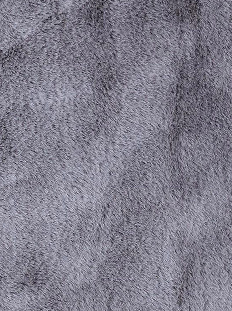 Tapis de salon POLAR imitation fourrure Gris - Kiabi