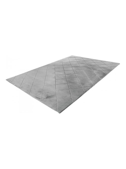 Tapis de salon rectangulaire uni doux Impulse - Kiabi
