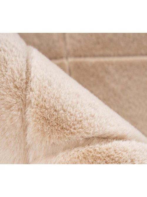 Tapis de salon rectangulaire uni doux Impulse - Kiabi