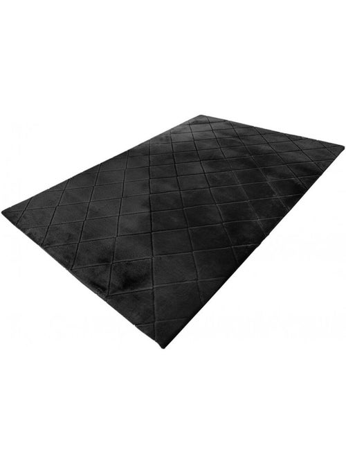 Tapis de salon rectangulaire uni doux Impulse - Kiabi