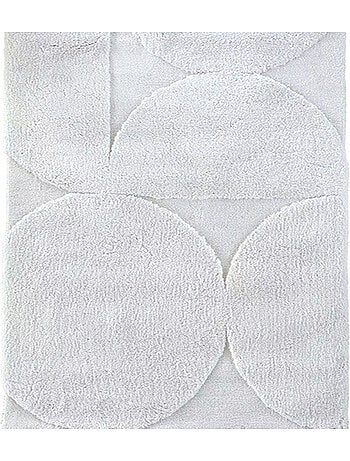 Tapis de salon relief graphique, - effet texturé
