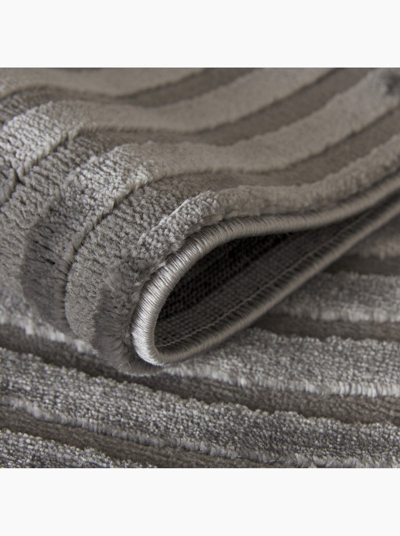 Tapis de salon RIO 15 gris anthracite - Kiabi