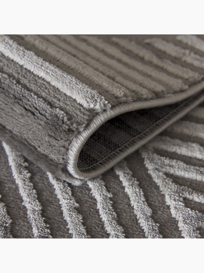 Tapis de salon RIO 16 gris anthracite - Kiabi