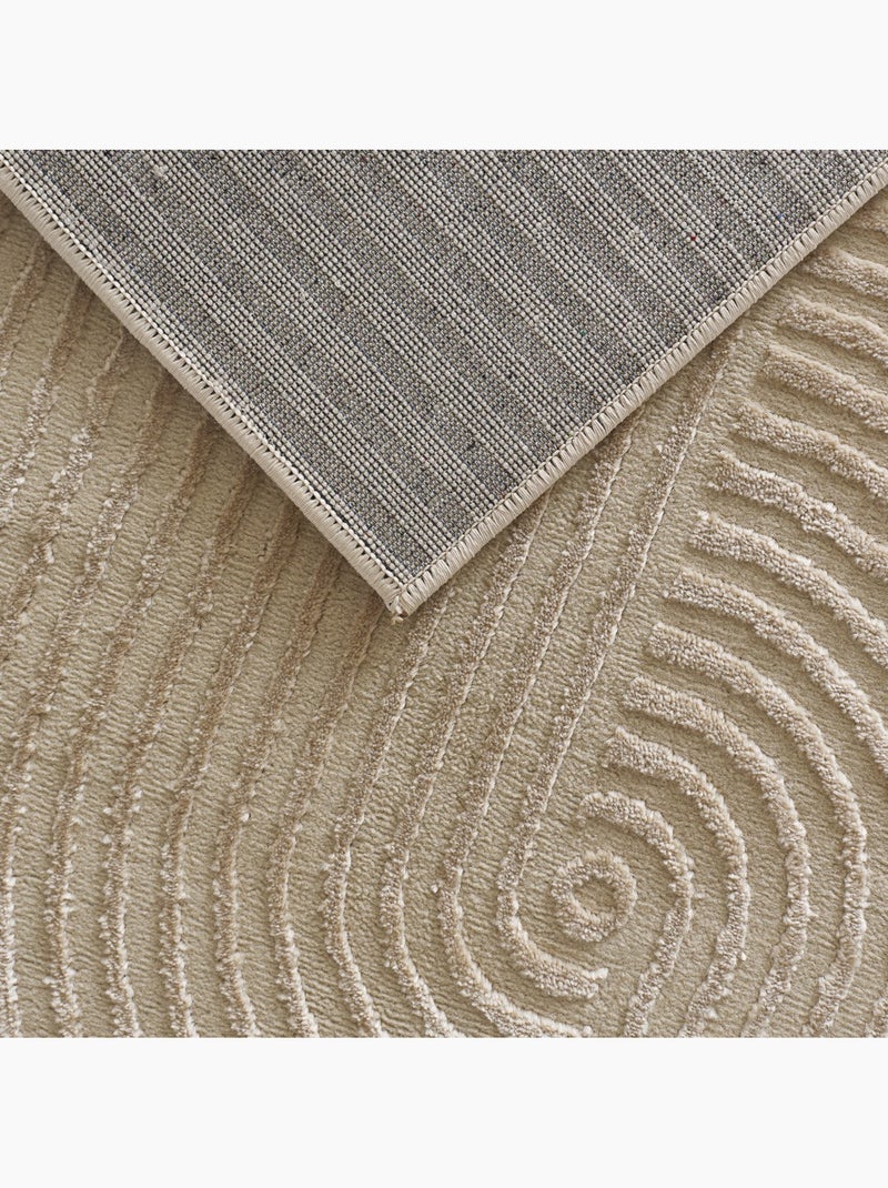 Tapis de salon RIO 17 - 120x170 / Beige Beige - Kiabi