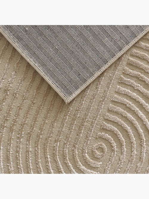 Tapis de salon rio 17 - beige - 120x170 / beige - Kiabi