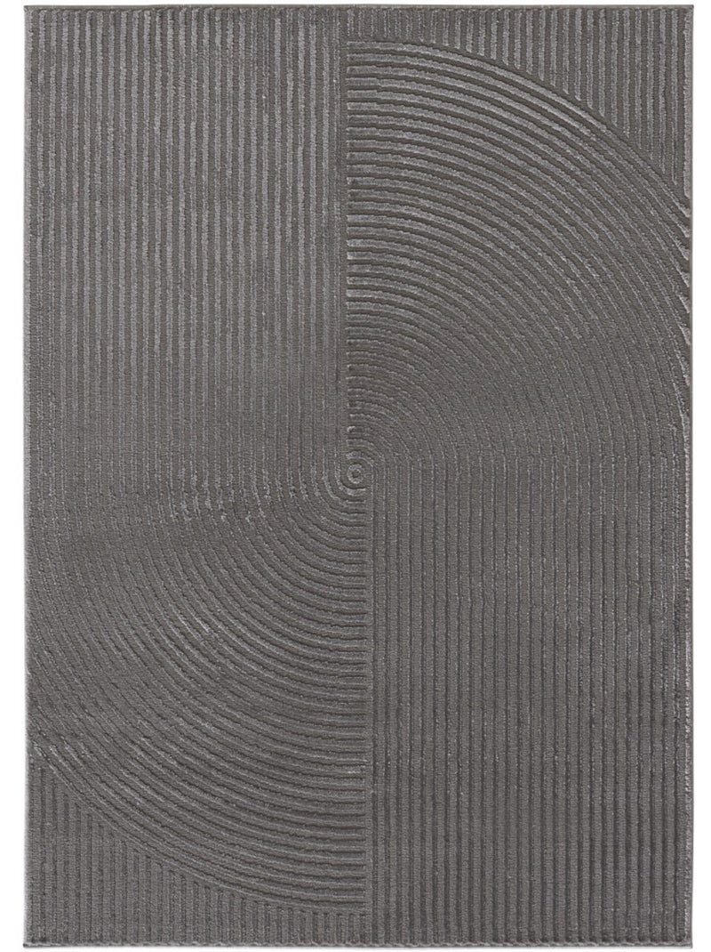 Tapis de salon RIO 17 gris anthracite - Kiabi