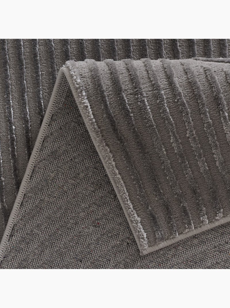 Tapis de salon RIO 17 gris anthracite - Kiabi