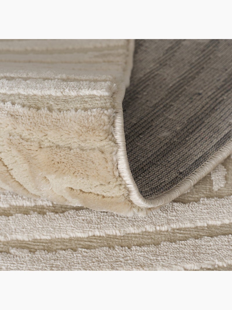 Tapis de salon RIO 18 Beige - Kiabi