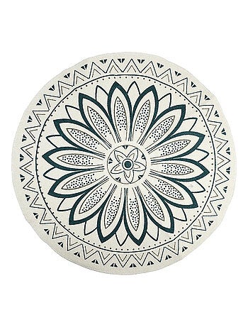 Tapis de salon rond PATIO motif mandala