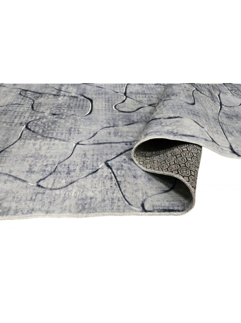 Tapis de salon VEIN Gris - Kiabi